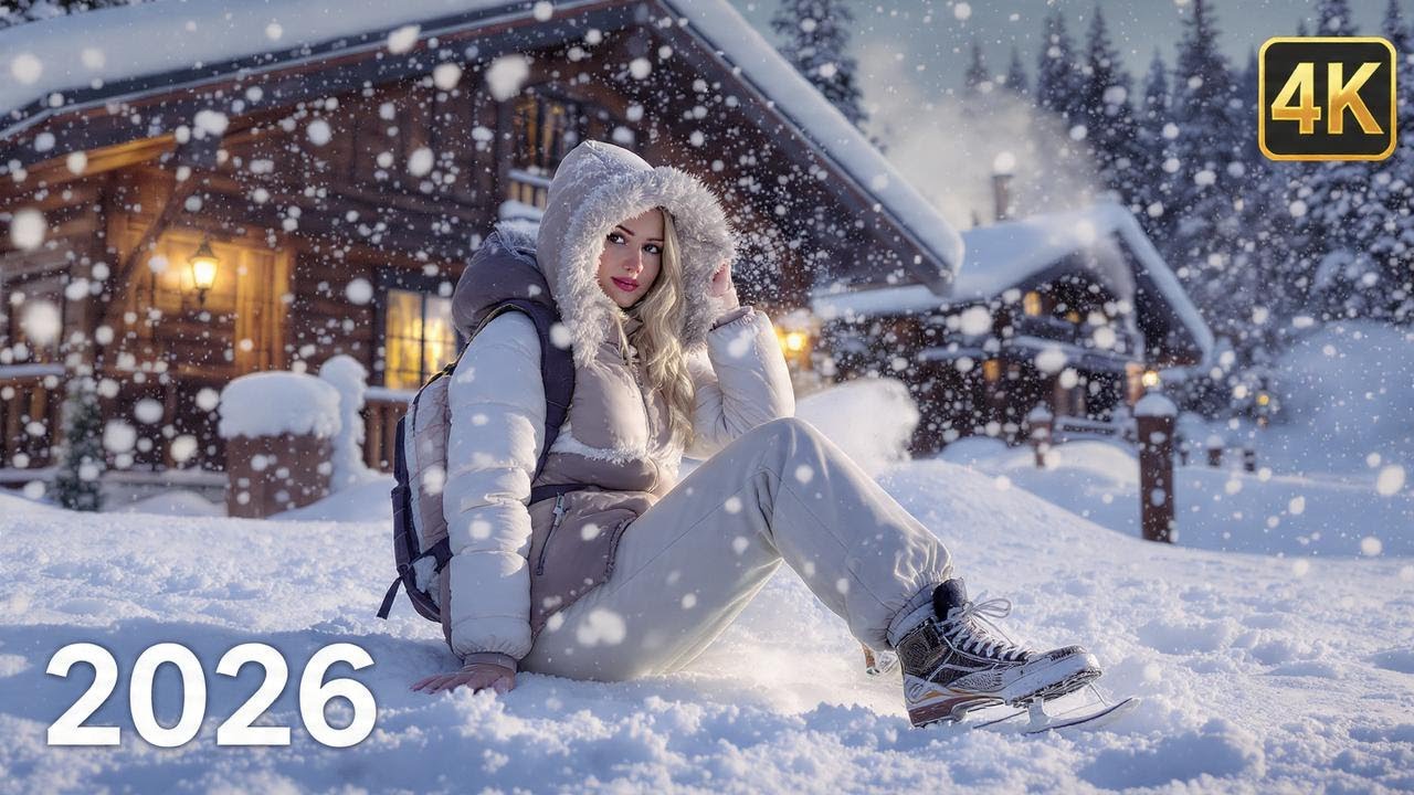 Deep House Winter Music Mix 2026 ❄️ Relaxing Deep House Music for TV 4K UHD