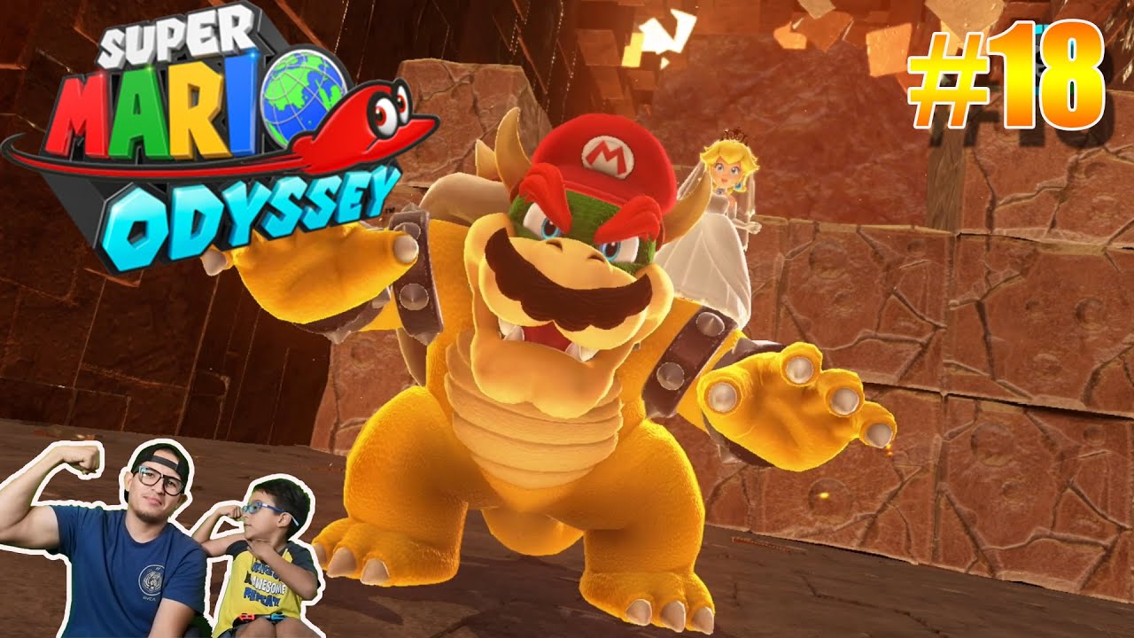 Nos Convertimos en Bowser | Super Mario Odyssey | Leonel al Cuadrado
