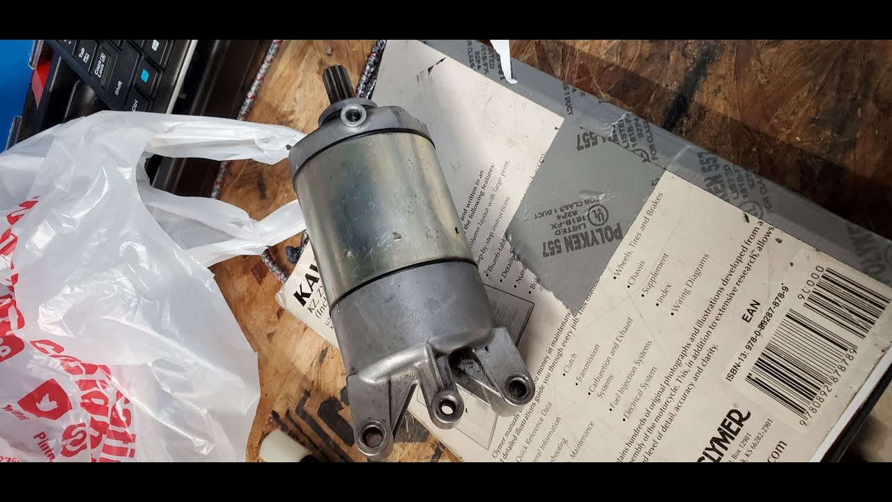 KZ1000P Starter Rebuild