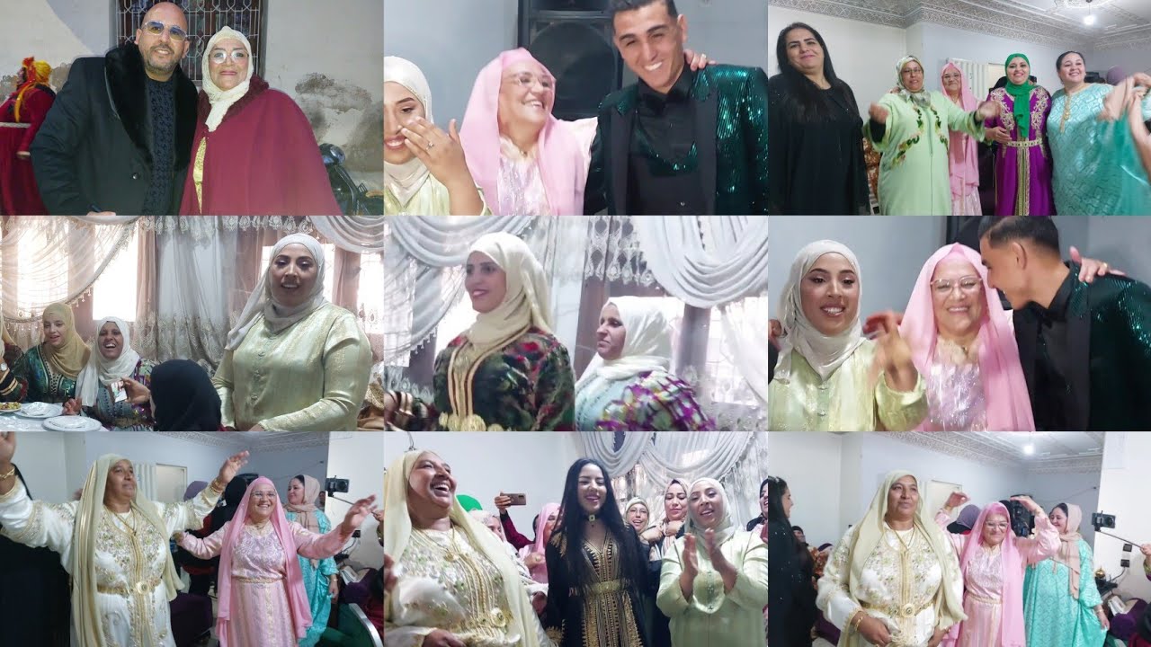نايضة شطيح و رديح عند لمياء في العرس الأسطوري لي كلشي كيتسناه ختانة ندير حفيد #نعيمة_البدوية