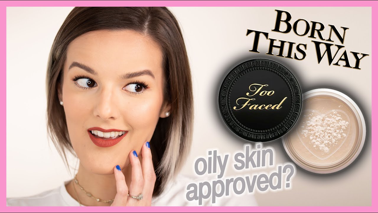 Too Faced Born This Way Ethereal Setting Powder - Oily Skin Approved? (All Day-Wear Test)
