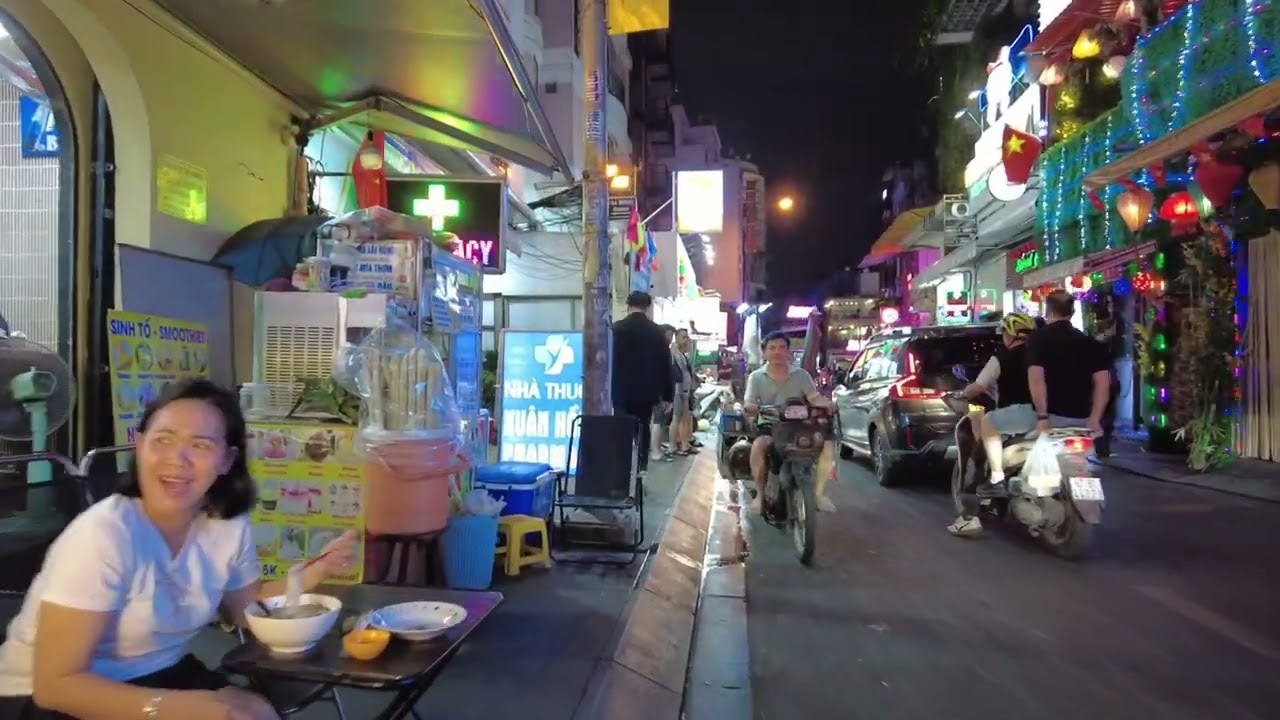 INSANE Nightlife in Saigon! 🌃 Walking Tour of Vietnam’s Busiest Streets