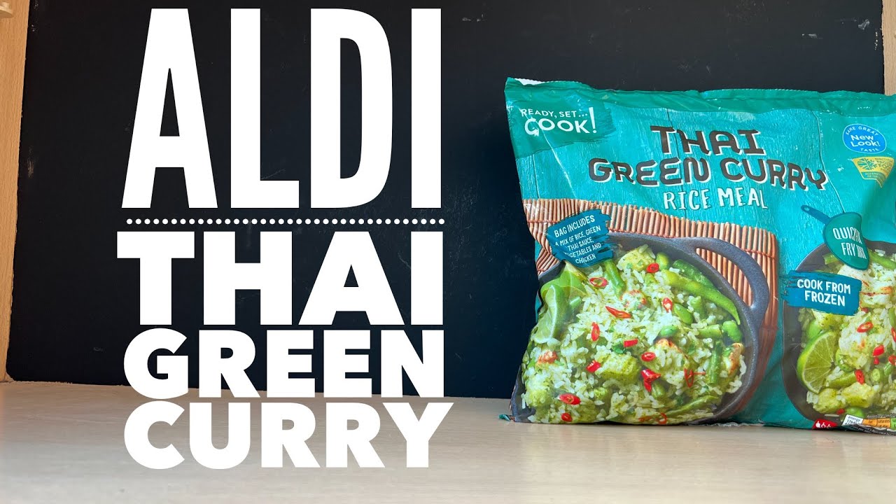 Aldi Thai Green Curry Rice Meal Review | Aldi Food Review