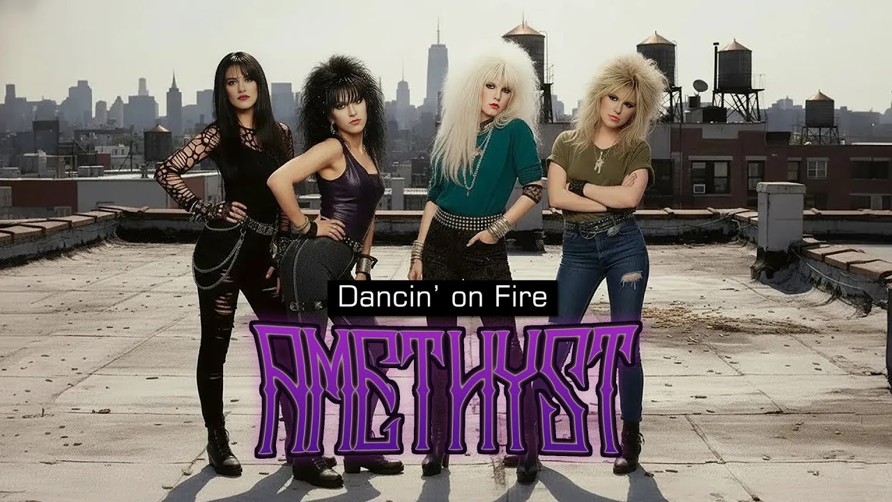 Amethyst [SPECIAL] -  Dancin' on Fire | 80s Glam Rock Nostalgia (Official Audio)