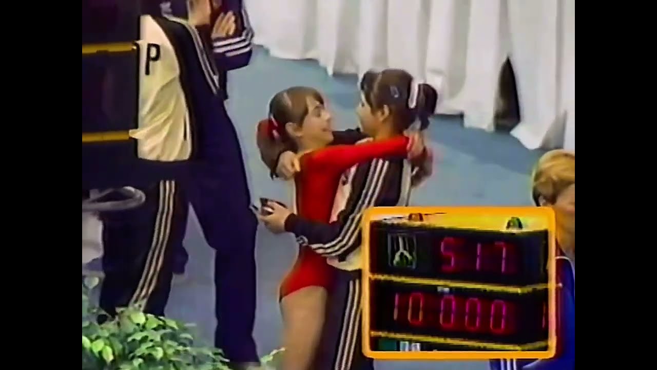 ‘85 Memorable Moments - Oksana Omeilianchik Floor Event Finals (10)