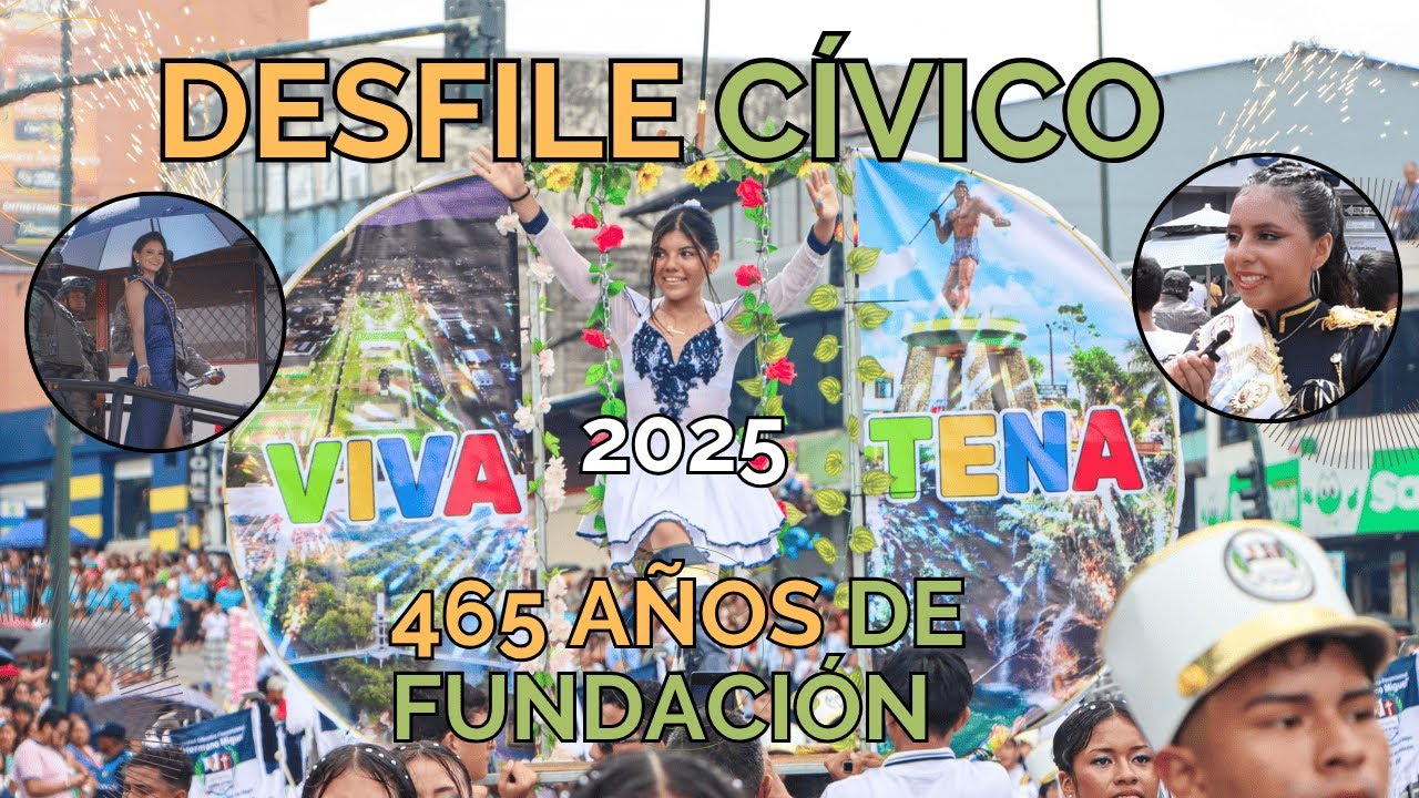 DESFILE CÍVICO TENA 2025 / Henry Informa XD