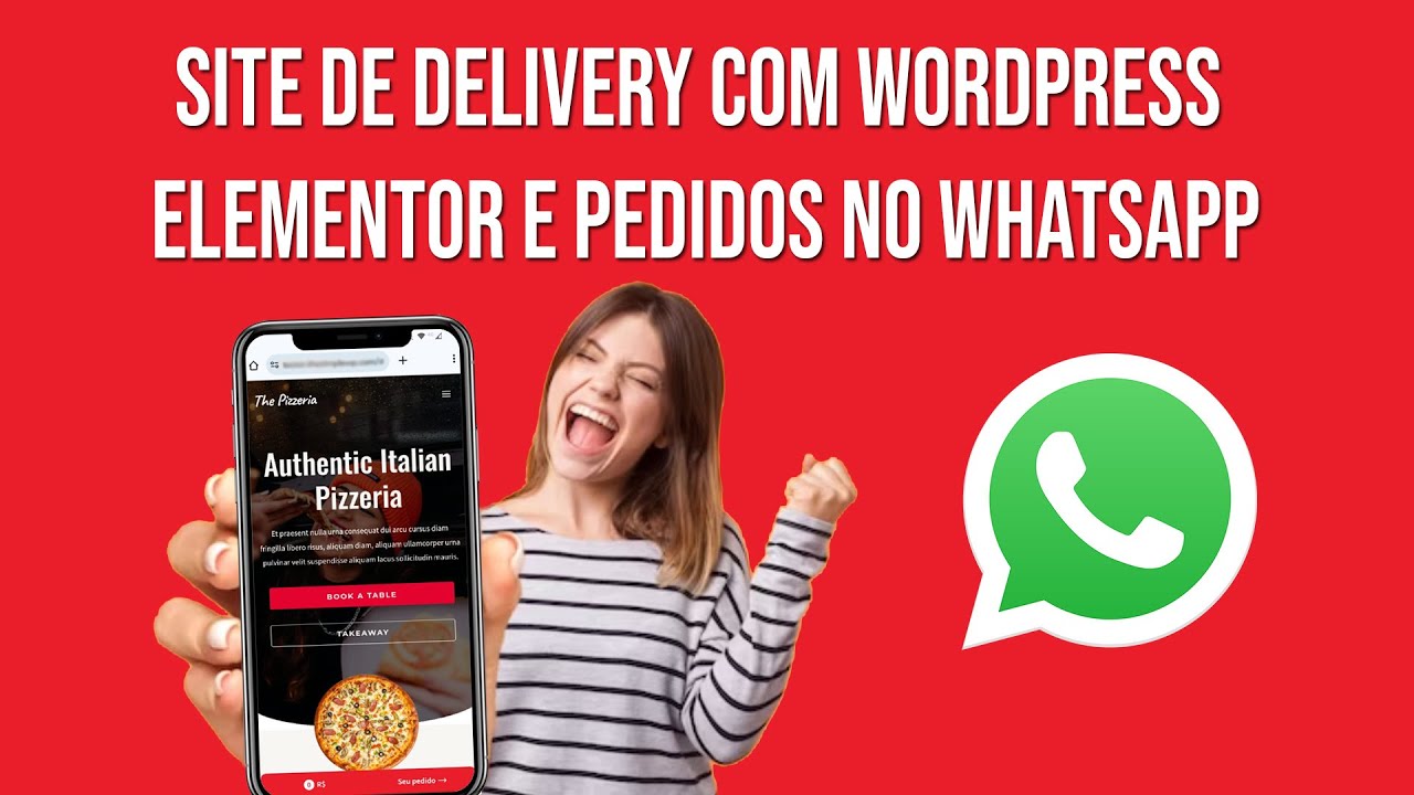 Como Criar um Site de Delivery com WordPress e Elementor e pedidos no WhatsApp