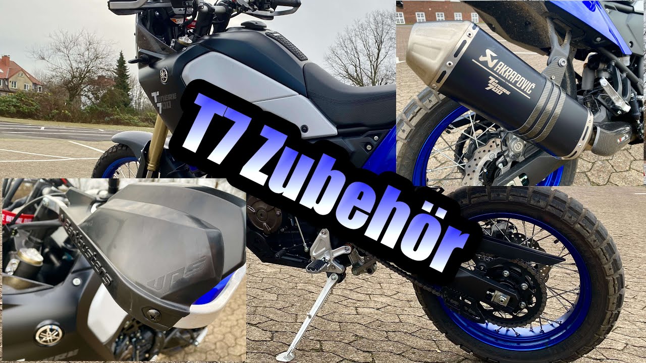 Mein Zubehör an der Yamaha Tenere 700