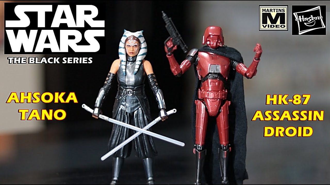 AHSOKA & HK-87 ASSASSIN DROID - STAR WARS