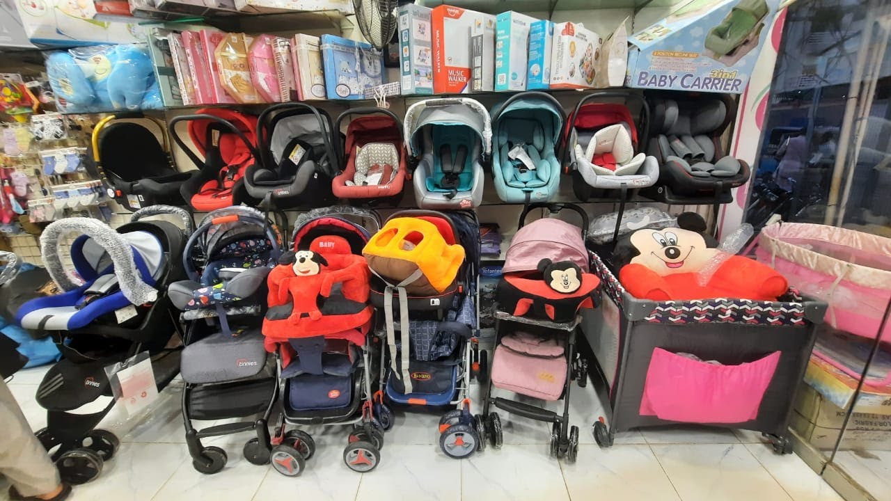 Baby Carry Cot & Stroller-Pram Review | Baby Folding Cot Price | Newborn Baby Shopping Online