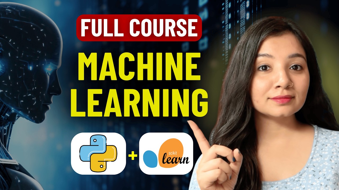 Machine Learning Full Course in Just 5 Hours for Data Scientist, Data Analyst and AI/ML Engineer