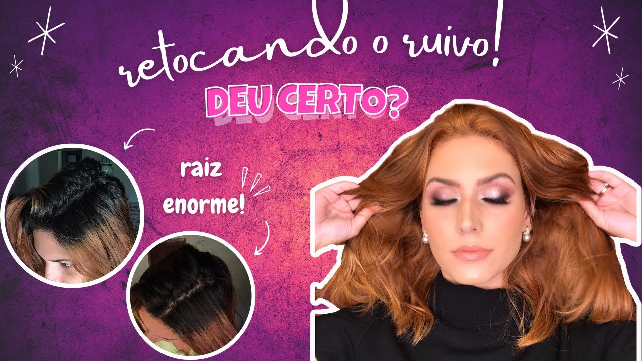 RETOCANDO O RUIVO! RAIZ ENORME. DEU CERTO?