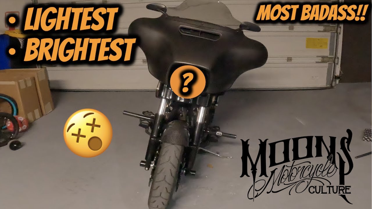 Самая легкая и яркая светодиодная фара Harley-Davidson Street Glide 😵