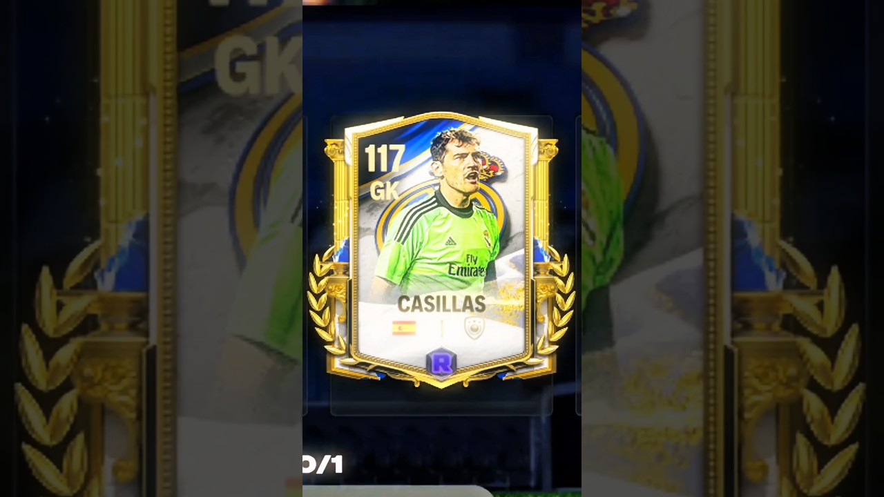 NEW EXTRA TIME PACK🔥CASILLAS ✨#fc25#shortsfeed#shorts#fc26#fcmobile‪#fifamobile #viral @easportsfc‬‪