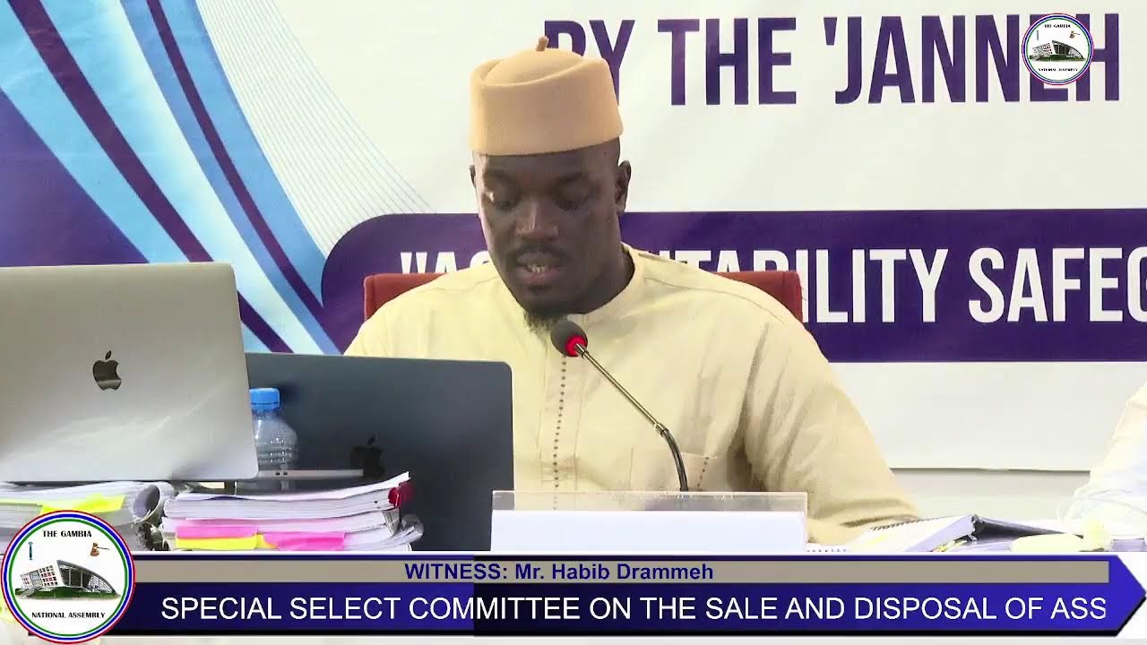 SPECIAL SELECT COMMITTEE ON THE SALE AND DISPOSAL OF ASSETS IDENTIFIED