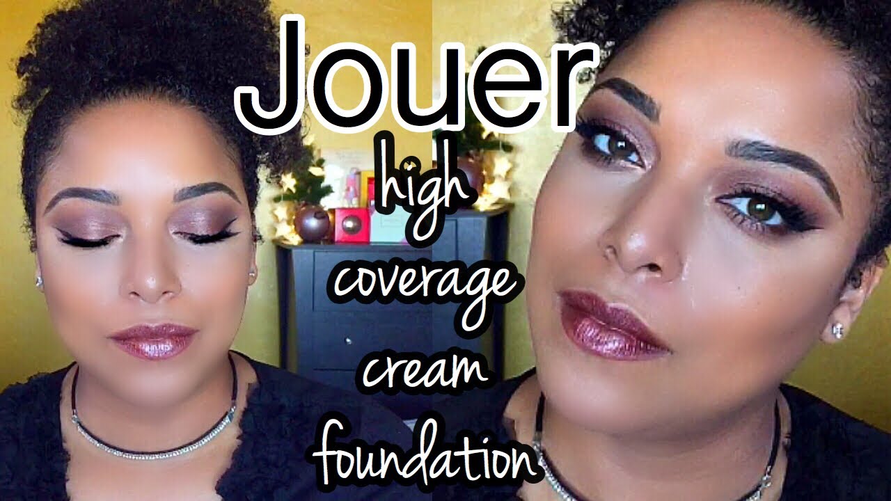 REVIEW | Jouer Cosmetics Essential High Coverage Cream Foundation | on DRY SKIN