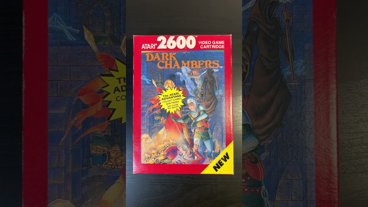 1988 Dark Chambers for Atari 2600