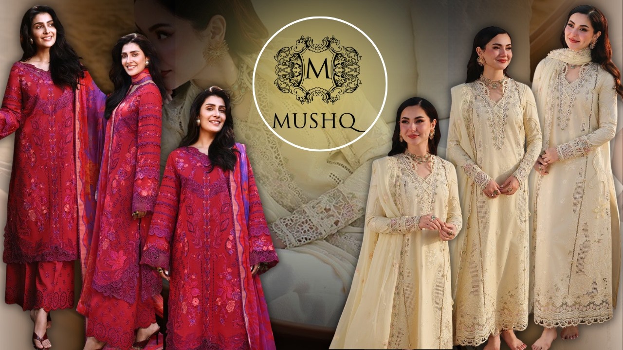 Mushq Lawn’26 🎉| Qalamkar Sahil Luxury Lawn🩷| Eid Collection💯| Summer Dresses Design😍 | Top Quality