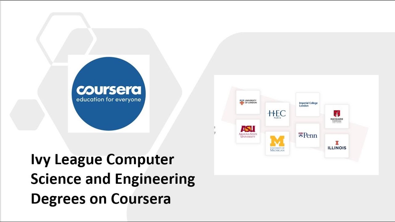 5 Best Computer Science degrees You can Earn Online from Coursera
