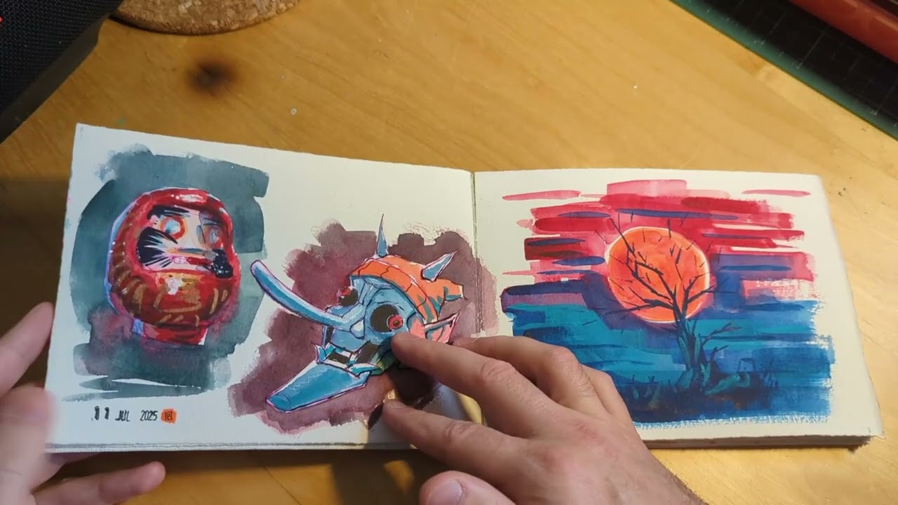 2025 WATERCOLOR SKETCHBOOK TOUR