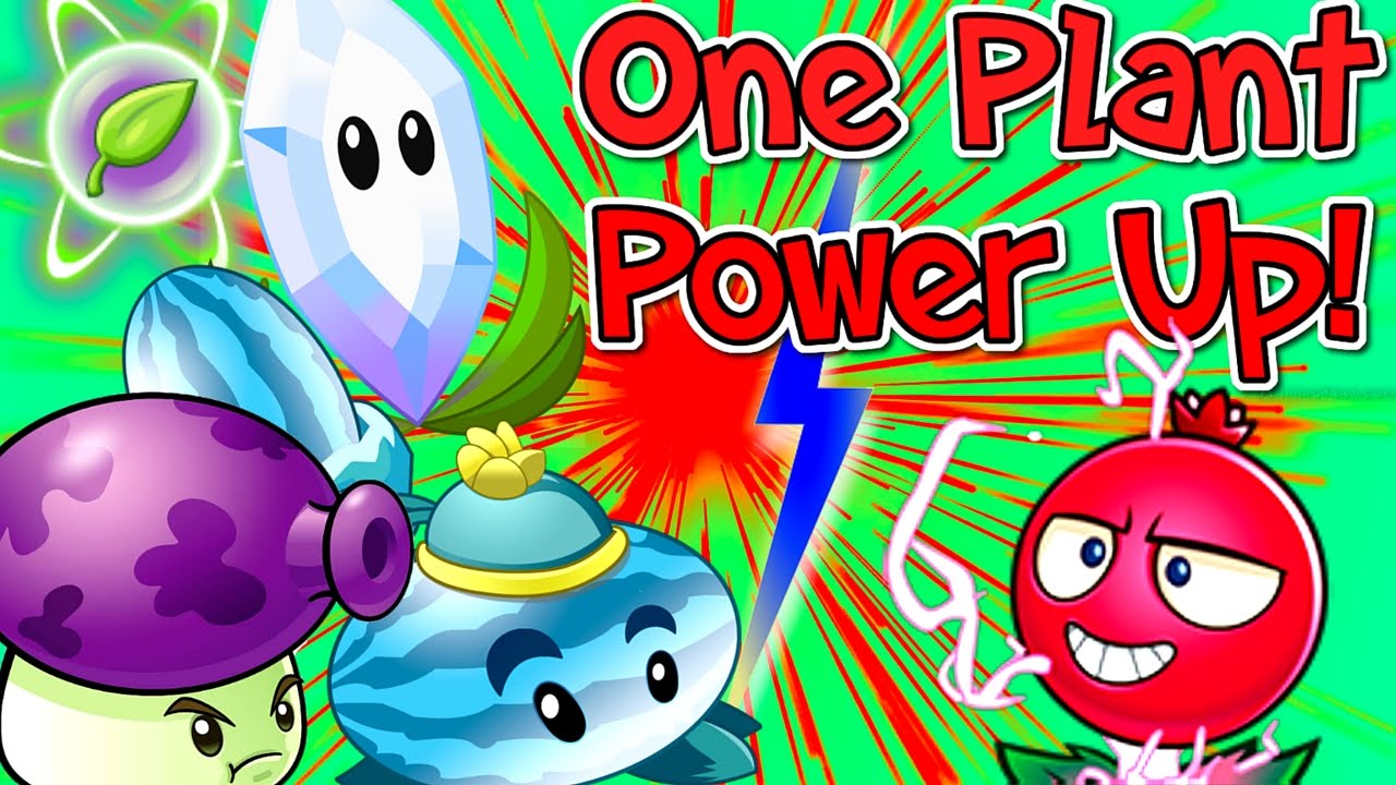 Plants vs. Zombies 2 Gameplay One Plant Power Up Vs Zombies Jurassic Marsh