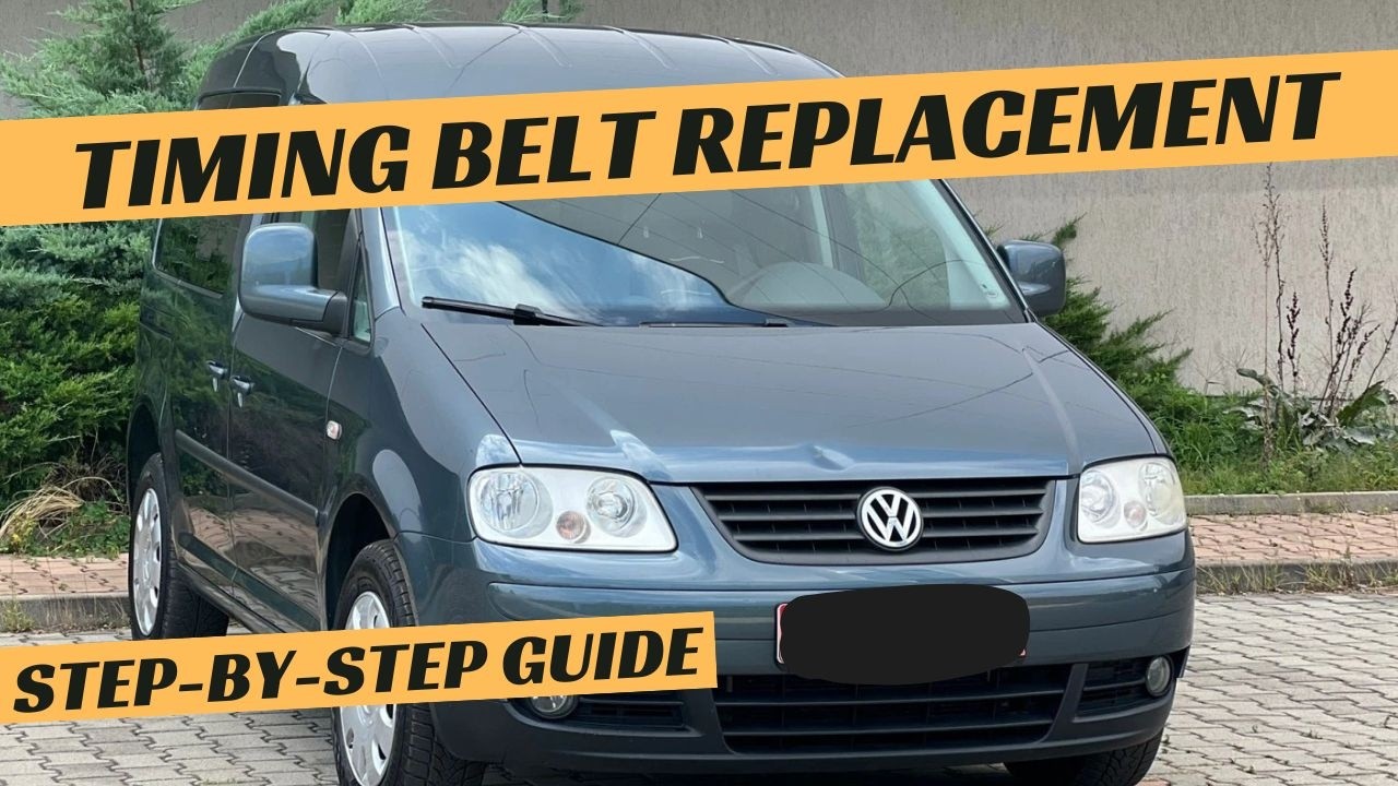 VW Caddy 2K 2.0 TDI PD Timing Belt replacement BMM