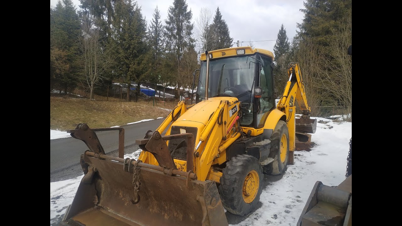 JCB 3CX Na Serwisie Naprawa Instalacji Elektrycznej Układu Łyżki Pływającej