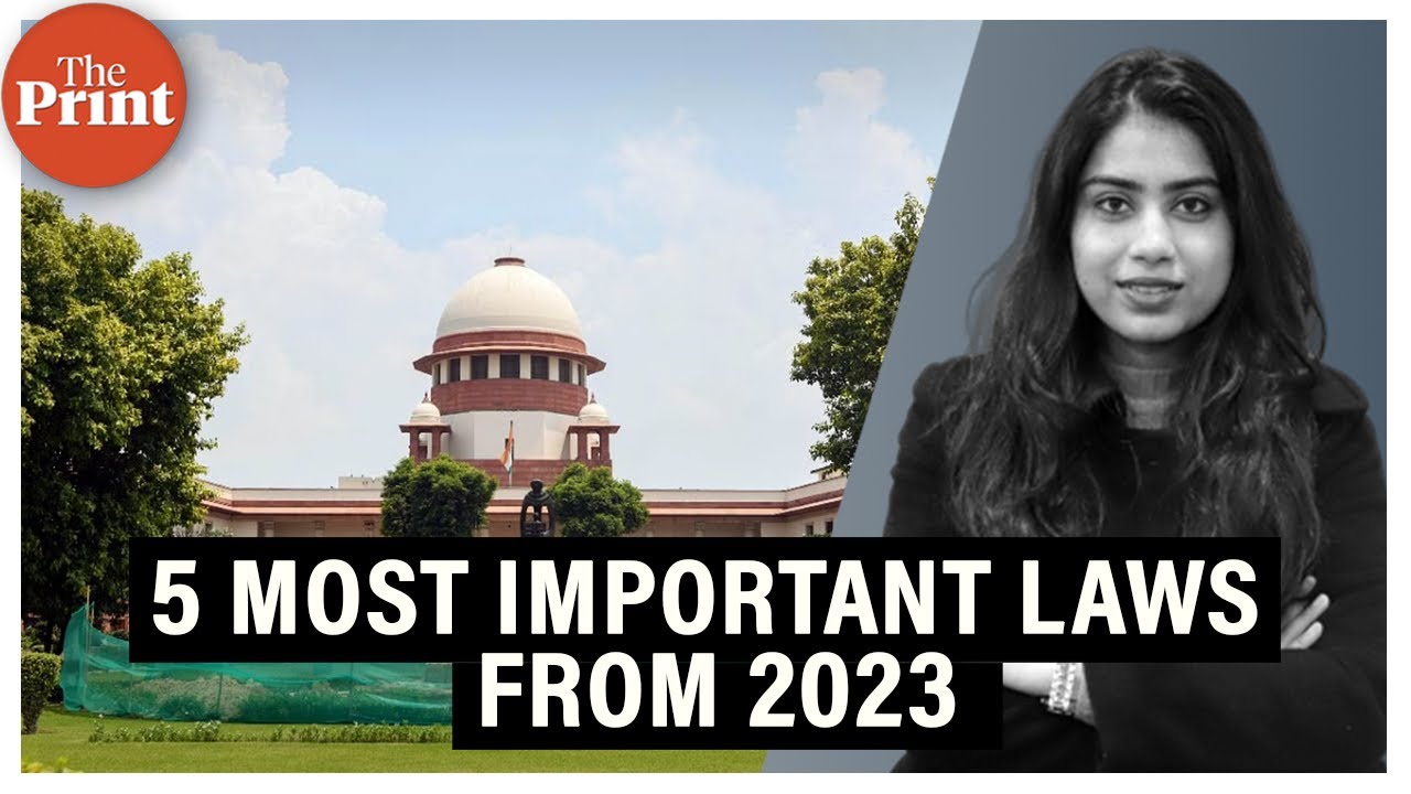 New criminal laws to women reservation bill — 5 most important laws from 2023