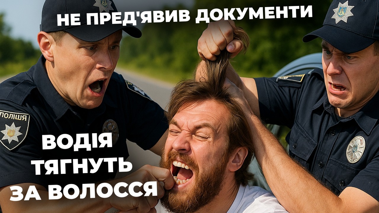 🚨 Водія ВИТЯГЛИ з авто ЗА ВОЛОССЯ — свавілля поліції в дії!