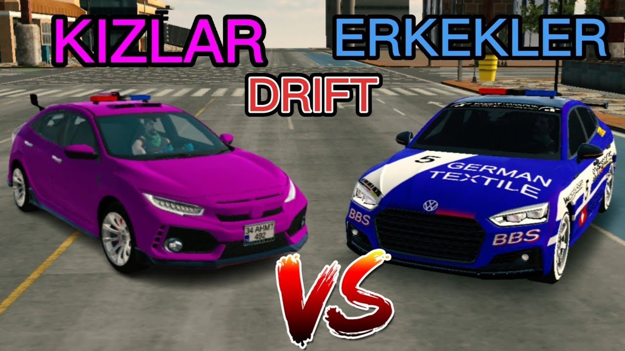 KIZLARDA drift VS ERKEKLERDE drift