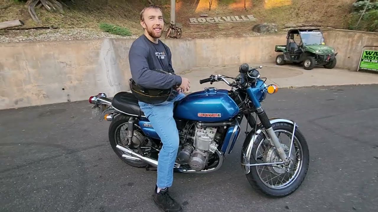 JUSTIN'S 2 STROKE GT750 SUZUKI 1972 ROCKET