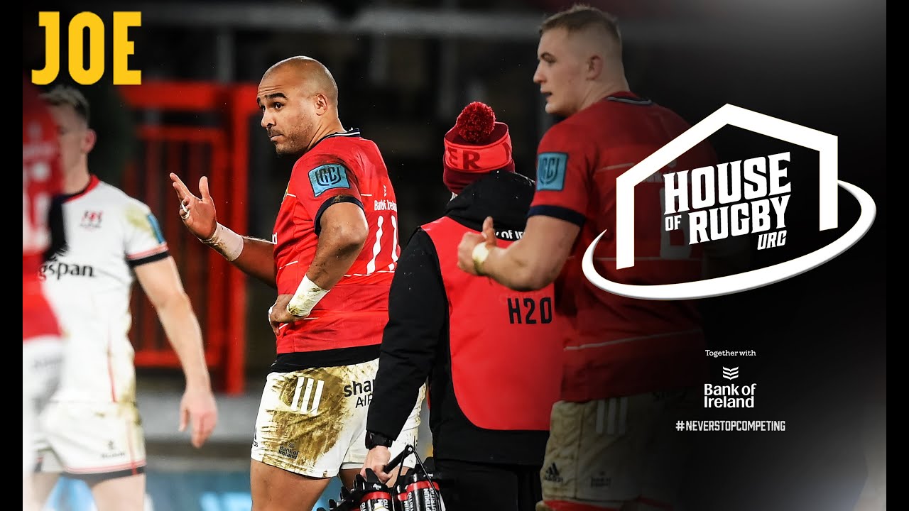 Munster's comeback, Simon Zebo's red card and Ian Keatley on Ulster's stage fright | House of Rugby