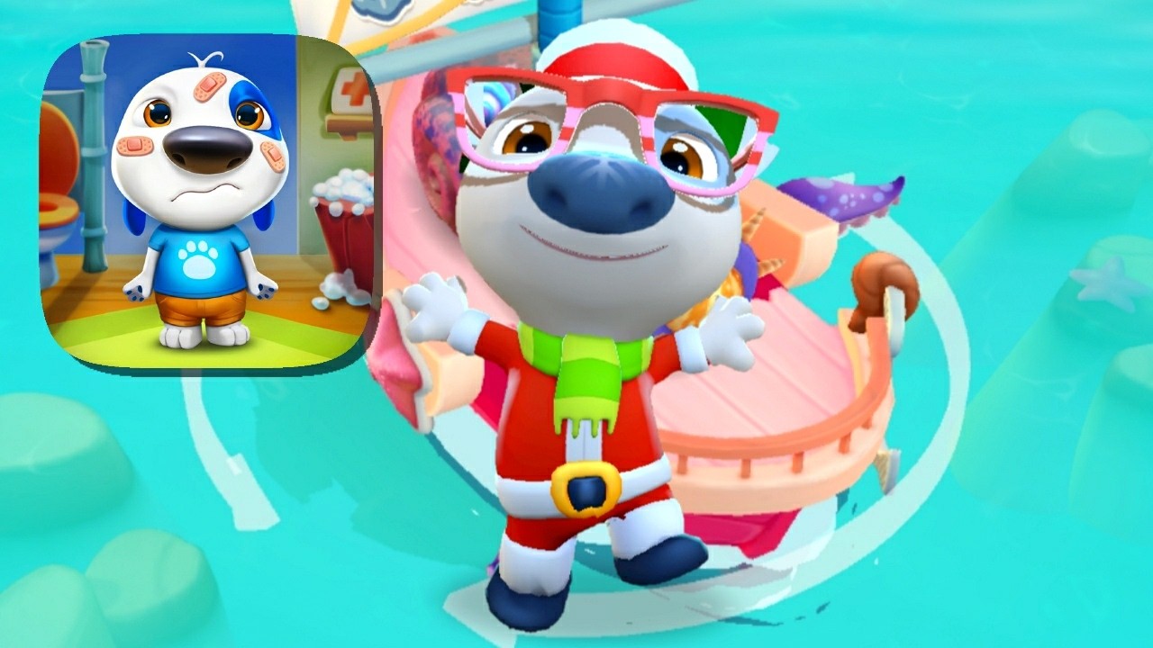 My Talking Hank: Islands New Christmas Update Android,ios Gameplay