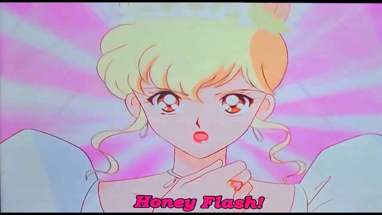 Cutey Honey Flash Episode 3 Honey Transformation (Seizure Warning)