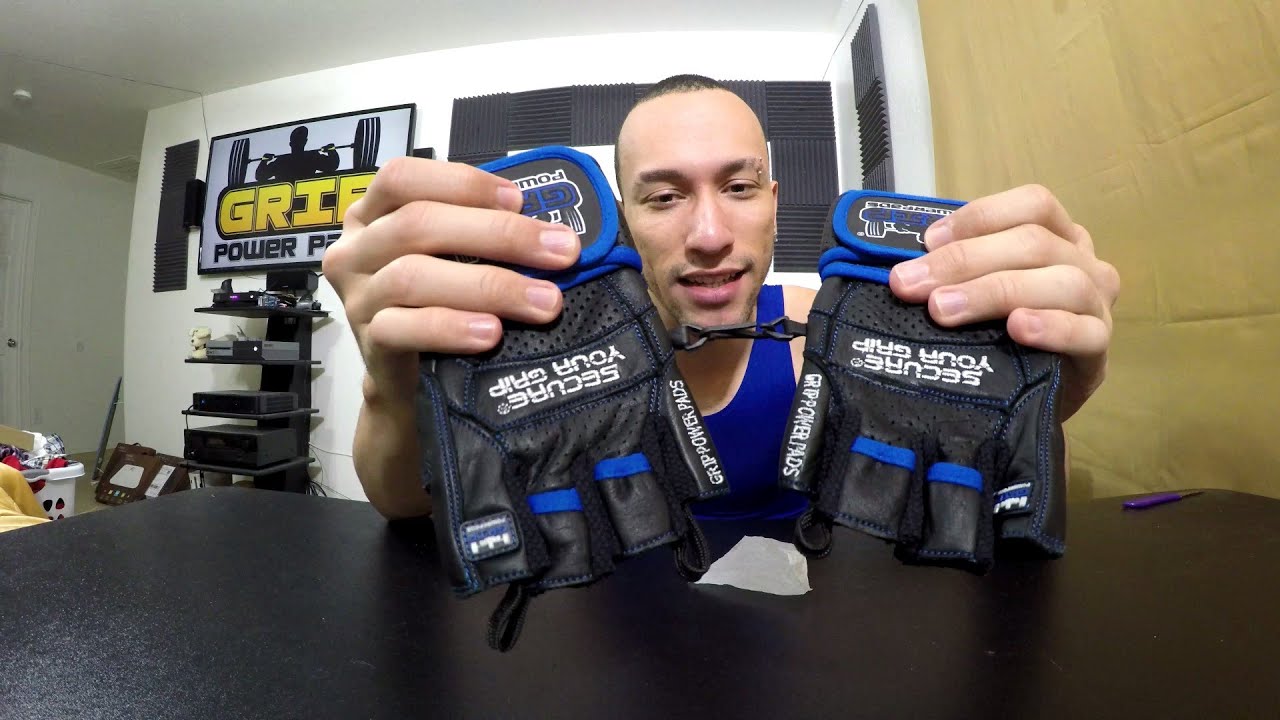UNBOXING | Grip Power Pads Elite Leather Gym Gloves