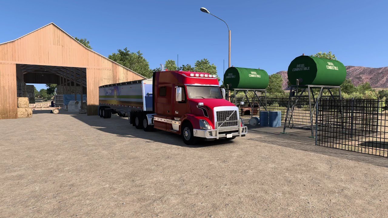 American Truck Simulator TruckersMP Sugar beet To Phoenix