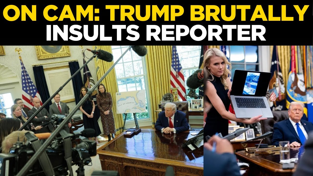 LIVE: President Trump Tears Into Reporter, Says &lsquo;You&rsquo;re Not Telling The Truth&rsquo; | White House