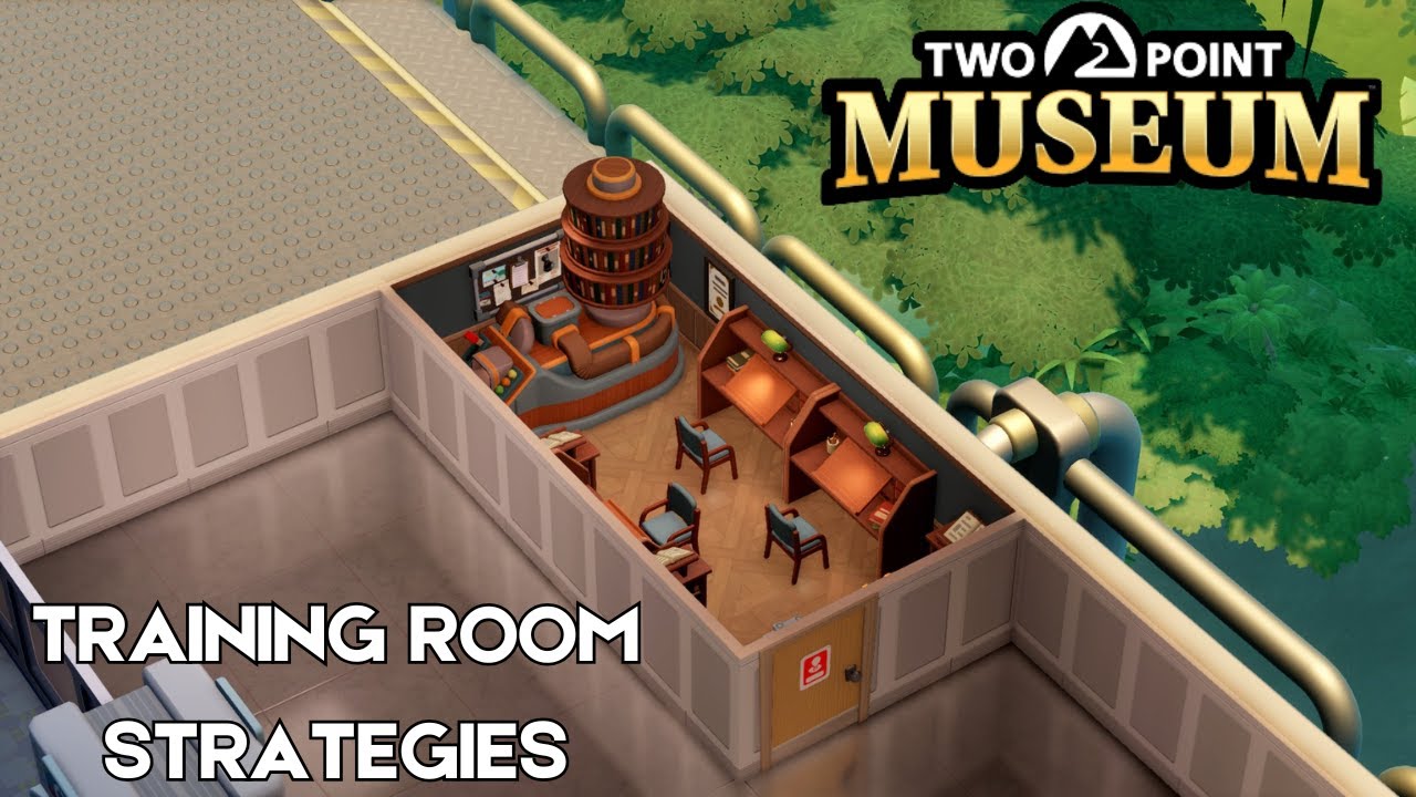 Two Point Museum Strategy & Tactics: The Crammed School Training Room