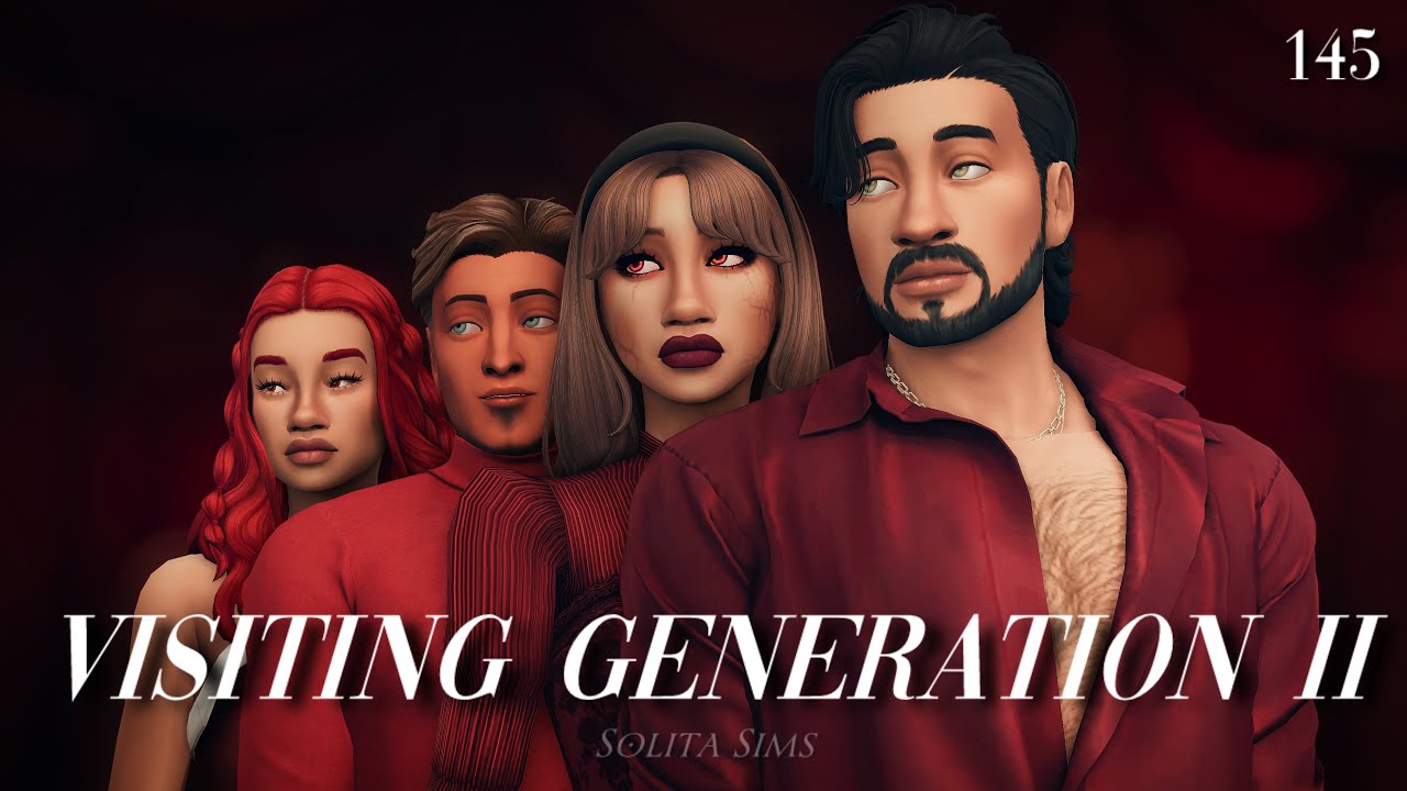 В гостях у Волковых || Sims 4: Рассказчик историй: Наследие, выпуск 145 || solitasims