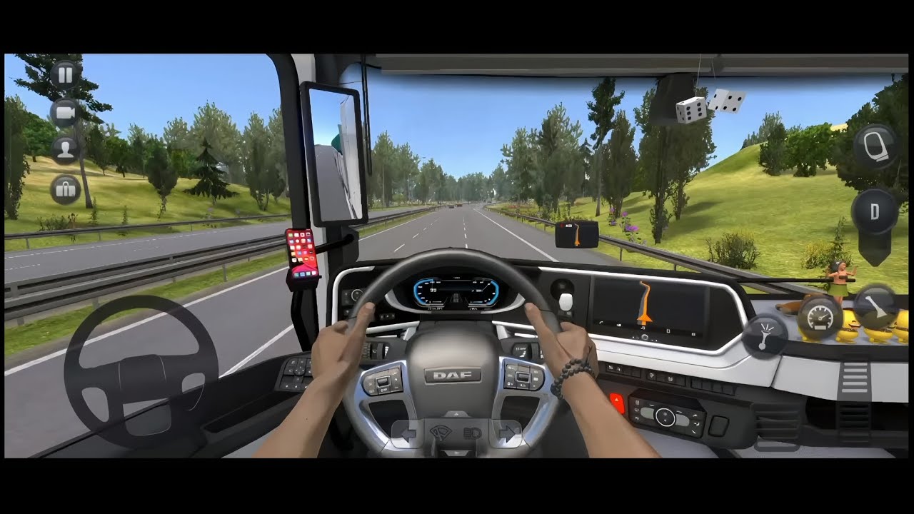 NEW DAF TRUCK Gameplay | Truck Simulator Ultimate | Realistic Driving Experience | GAME TORQUE 