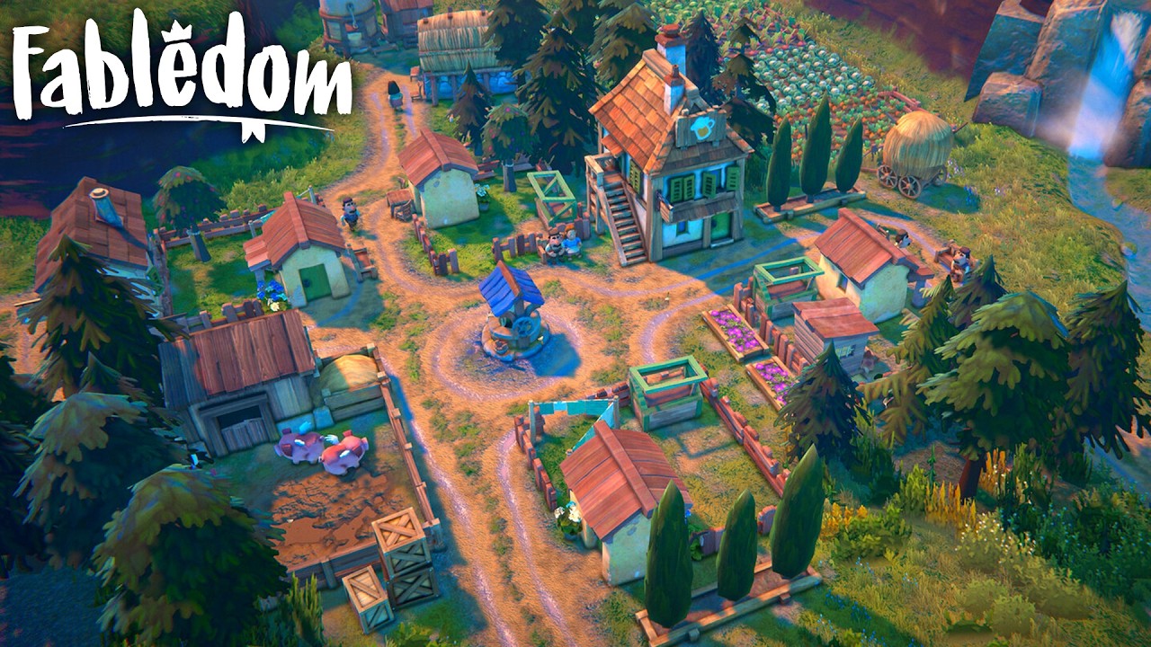 MASALLAR DİYARINA AŞIRI TATLI BİR K&Ouml;Y KURUYORUZ ! | FABLEDOM