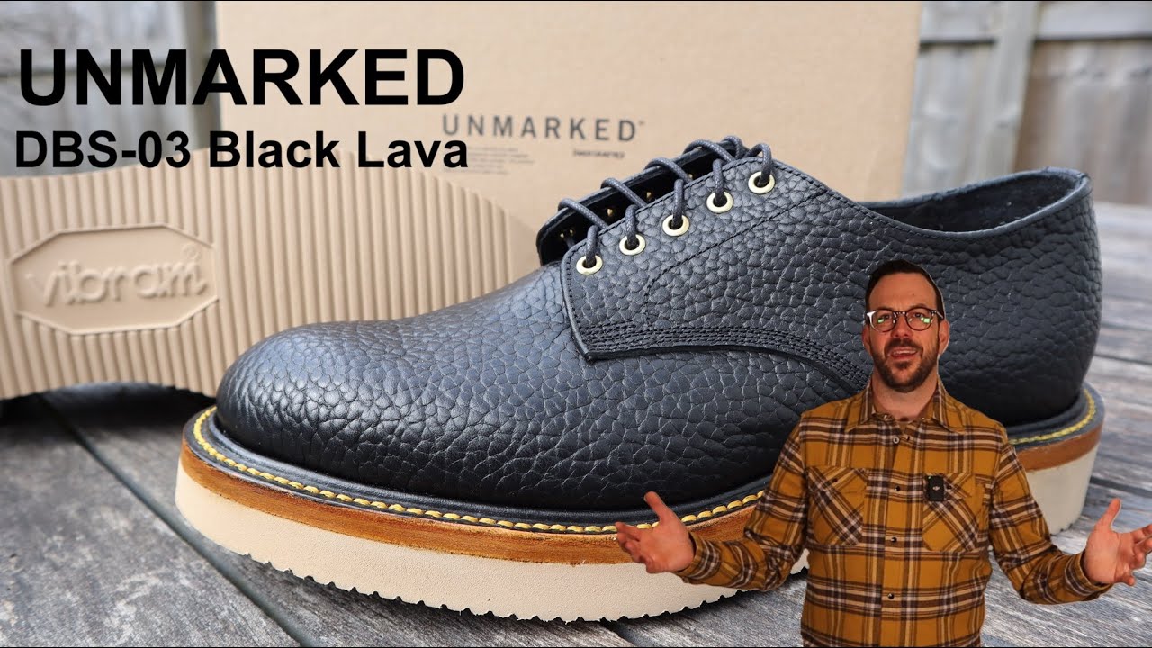Proudly Made In Mexico! UNMARKED Derby DBS 03 Black Lava