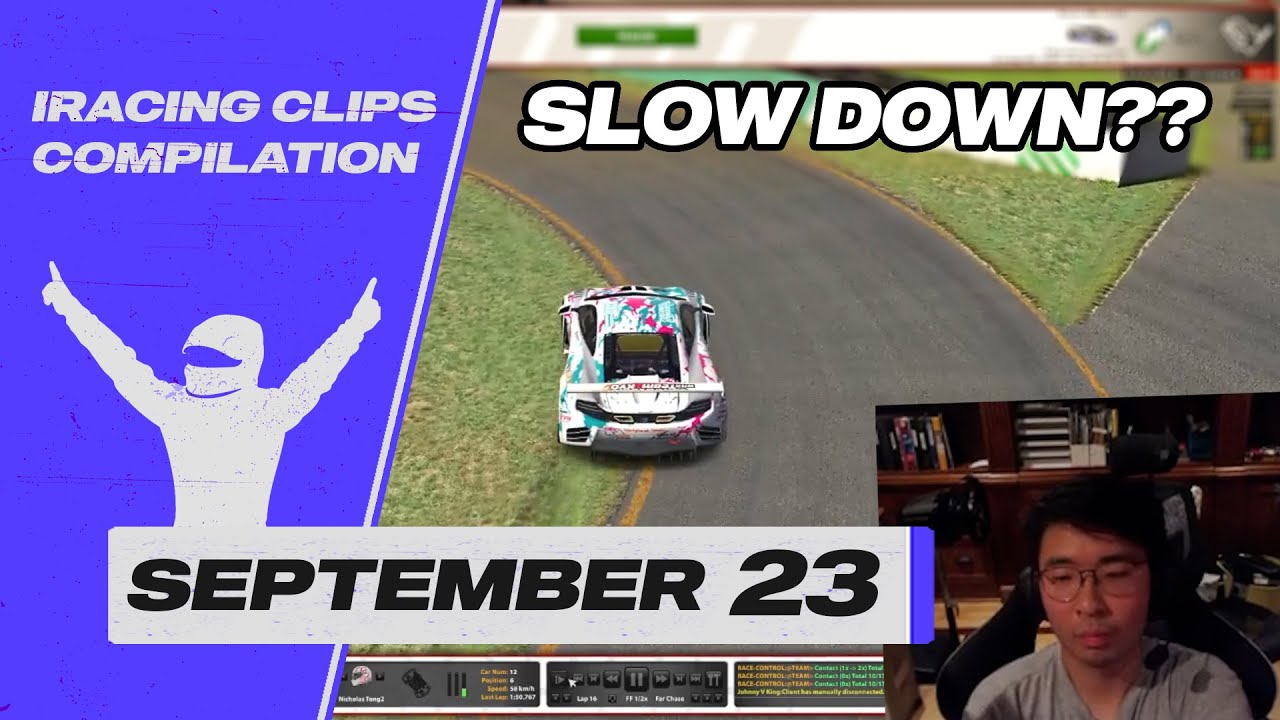 September 23 | iRacing Clips Compilation