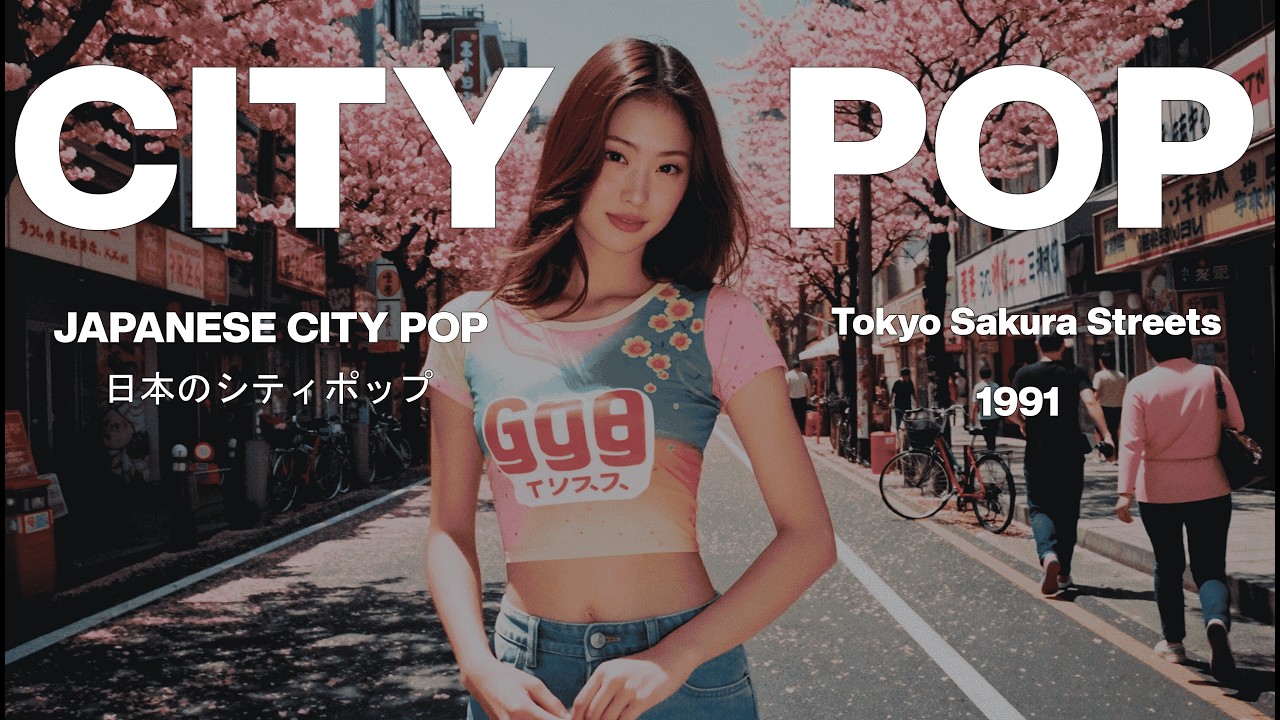 Japanese City Pop 1991 | Tokyo Sakura Streets 🌸✨ | 日本のシティポップ (Best Japanese City Pop Playlist)