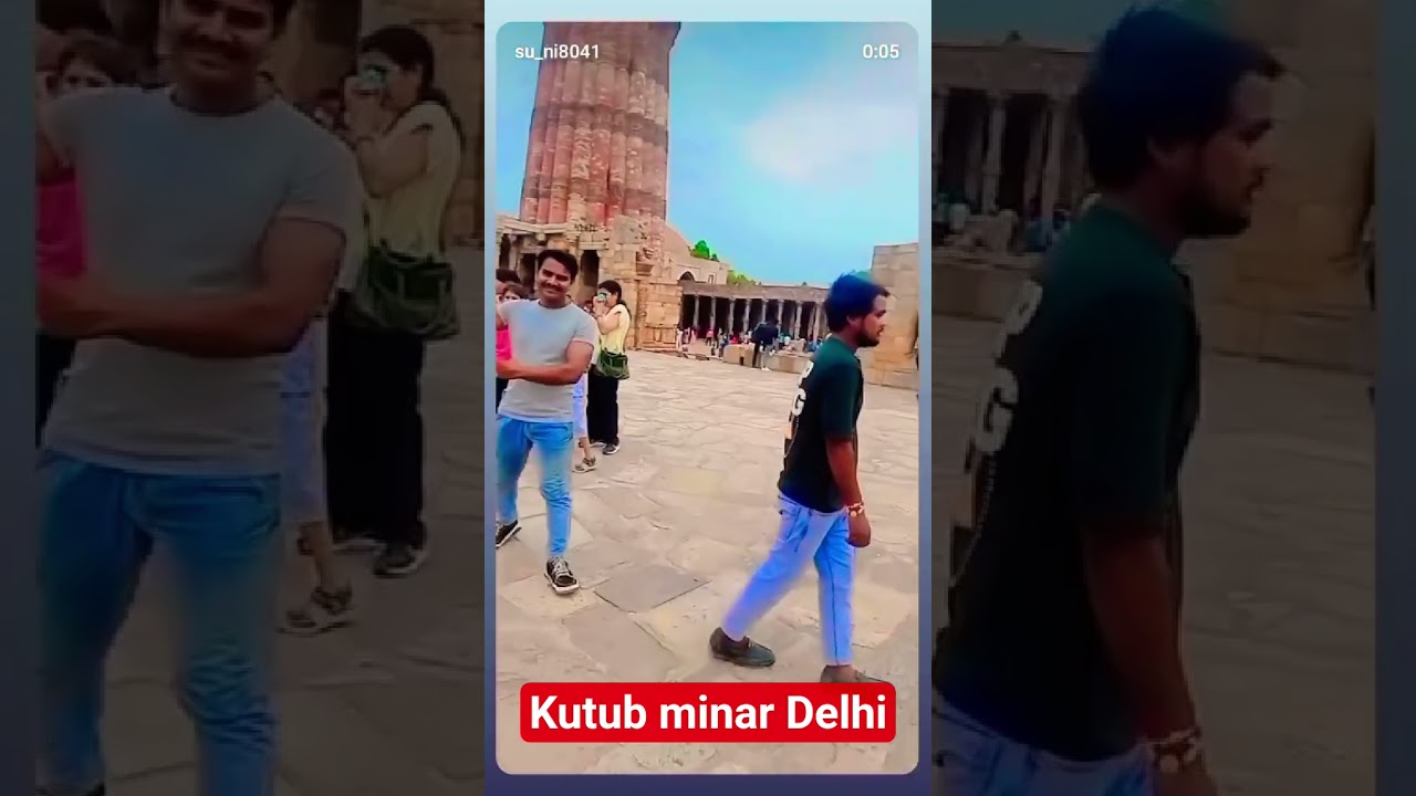 kutub minar Delhi video song chalte chalte Ruk jata Hun Main comedy 🥰🥰🤣🤣👌👌♥️🔥🔥🙏🙏 