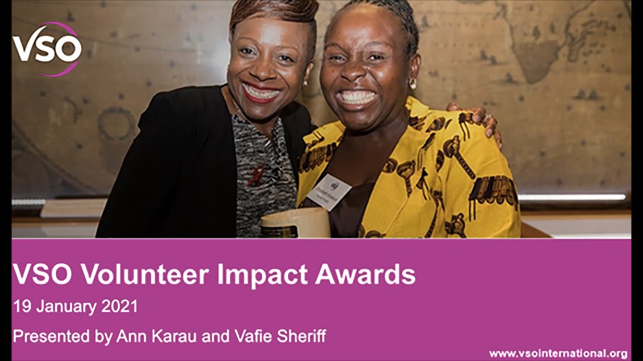 VSO Volunteer Impact Awards 2020