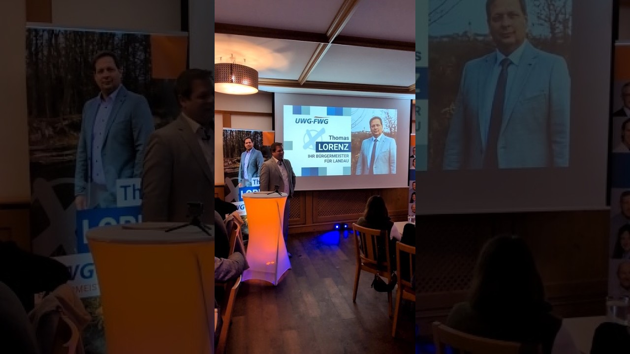 1 Vorstellung Bürgermeisterkandidat Thomas Lorenz