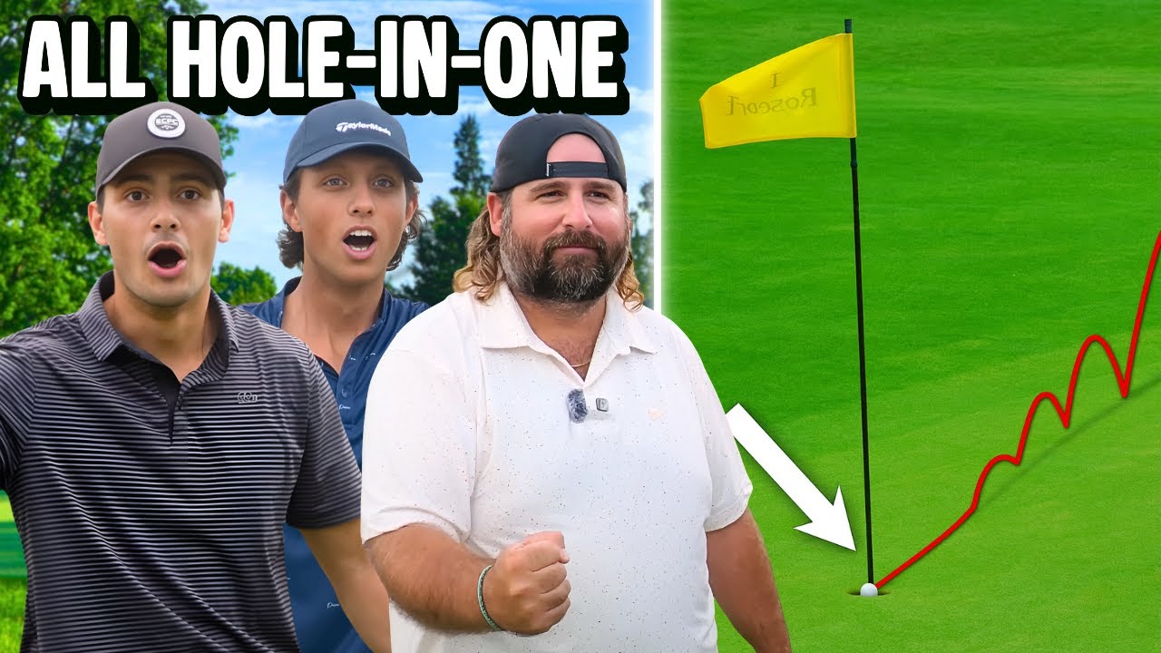 Все HOLE-IN-ONE в истории гольфа на YouTube