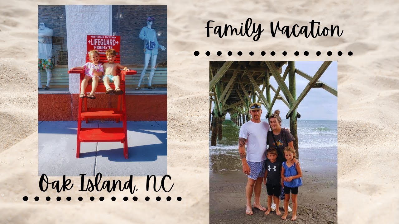 NC Travel Vlog // Oak Island Family Vacation // North Carolina Beach Trip