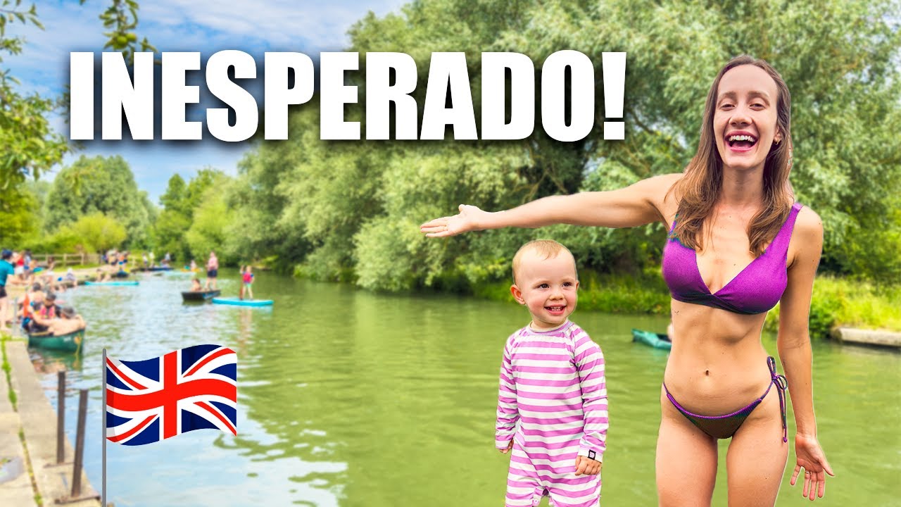 Procurando um Banho de Rio na INGLATERRA!